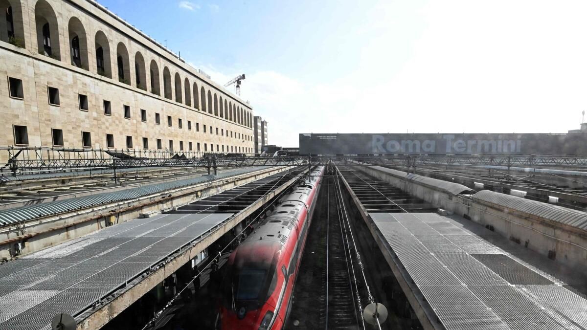 İtalya'da Tren Zamanında Varmak için Erken Kalkıyor
