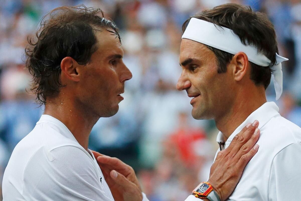 Federer, Yakın Emeklilikten Önce 'Tarihi' Nadal'ı Selamlıyor