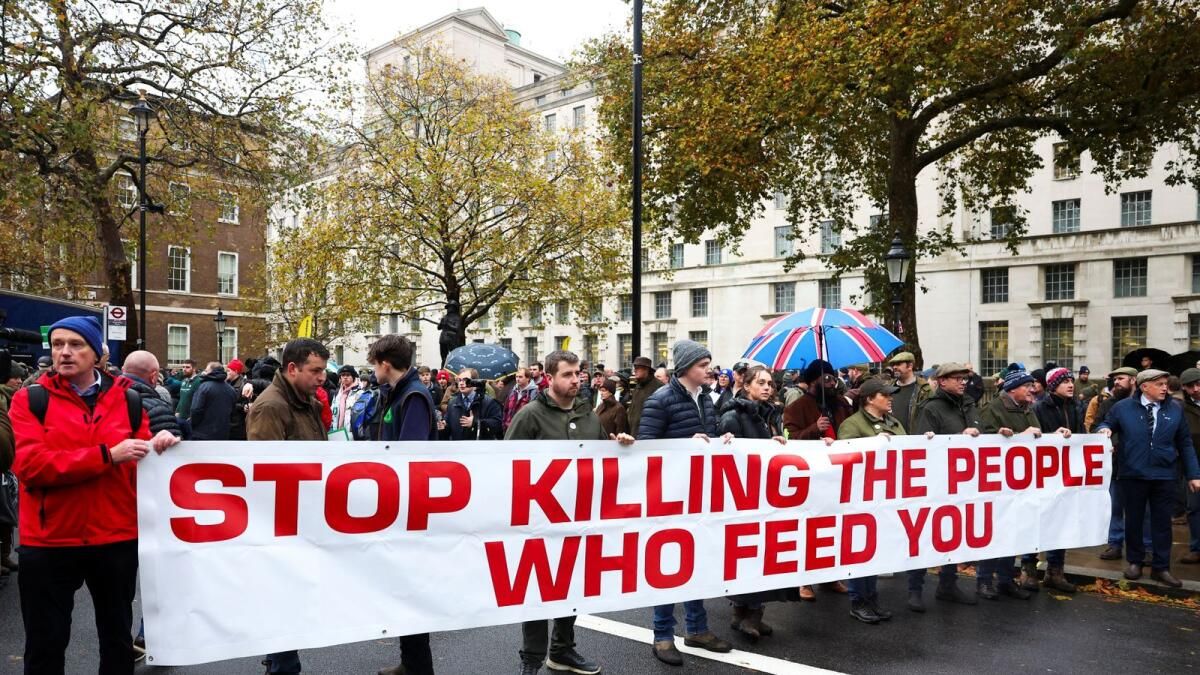 Çiftçiler Veraset Vergisi Değişikliğini Devirmek için Londra'ya İndi