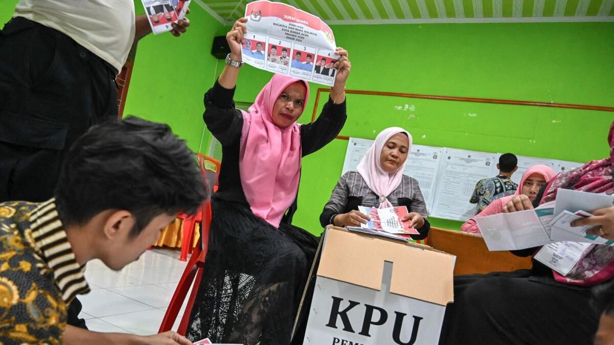 Endonezyalılar Prabowo için Test Olarak Görülen Bölgesel Seçimlerde Oy Kullandı