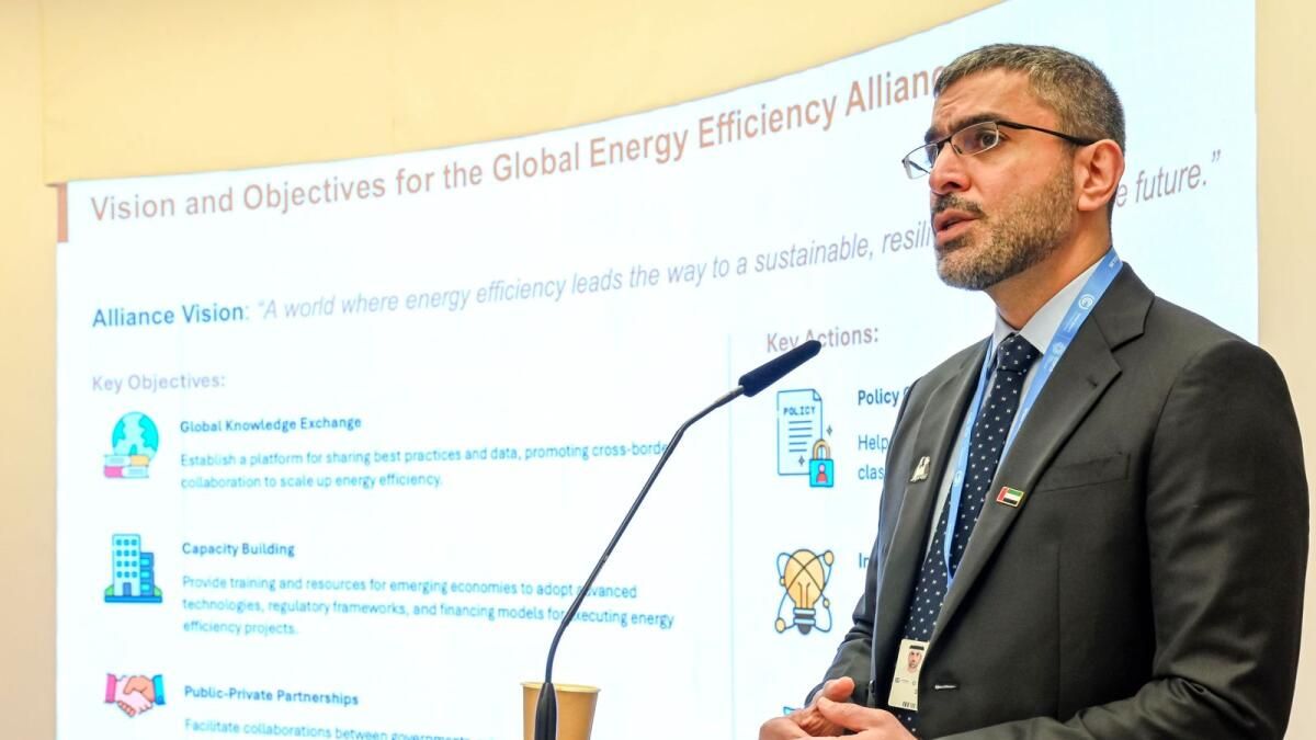 Cop29: BAE 'Küresel Enerji Verimliliği İttifakı'nı Başlattı