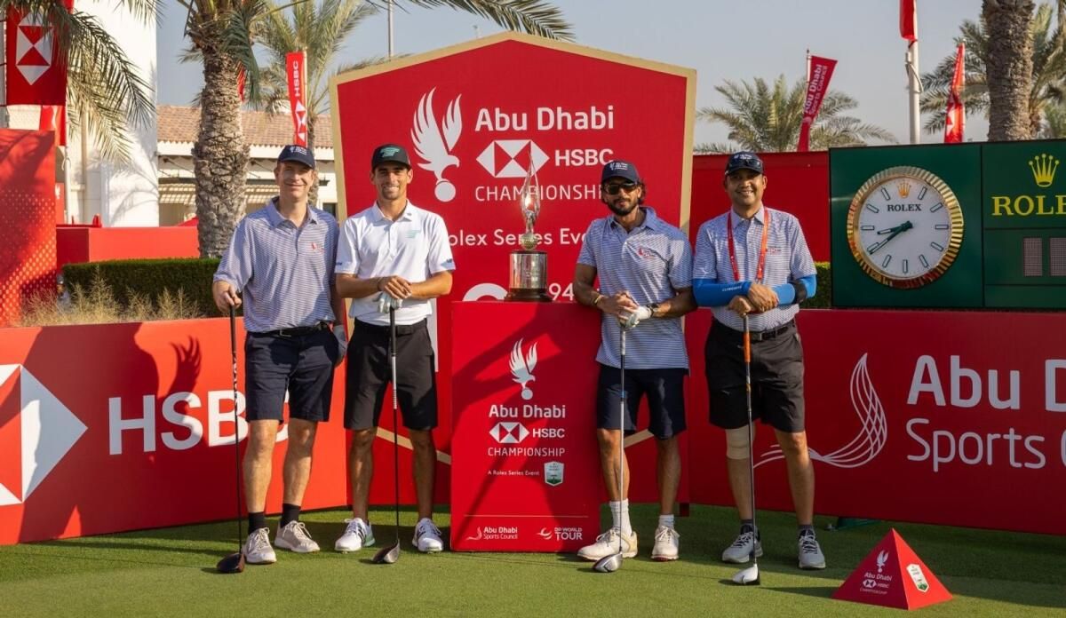 Nieumann ve Hsbc-Spk 2 Takımı Çarşamba Pro-Am'de Yas Links'te Zafer Kazandı