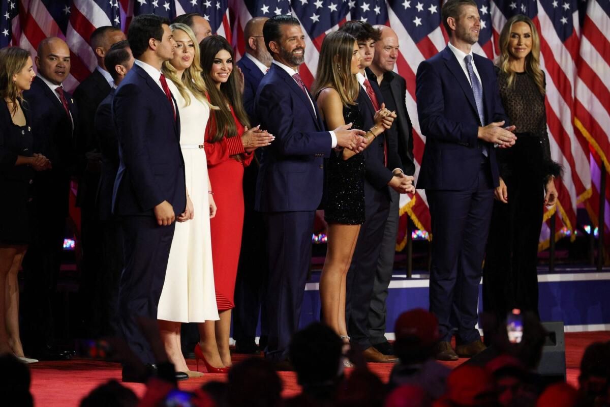Trump Hanedanı Yakında Amerika'nın 'ilk Ailesi' Olacak