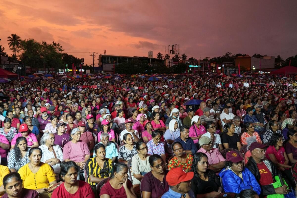 Sri Lanka'da Seçim Kampanyası Kilit Oylama Öncesinde Sona Erdi