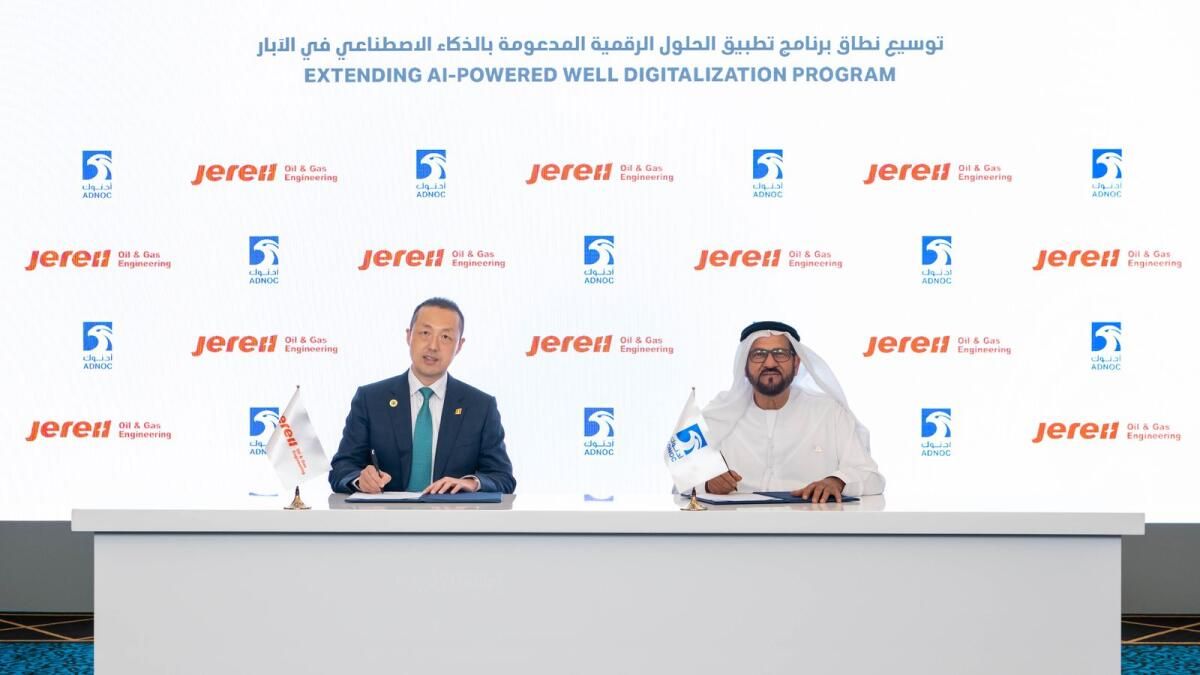 Adnoc, Yapay Zeka Destekli İyi Dijitalleştirme Programını Genişletmek için 920 Milyon Dolarlık Sözleşme İmzaladı