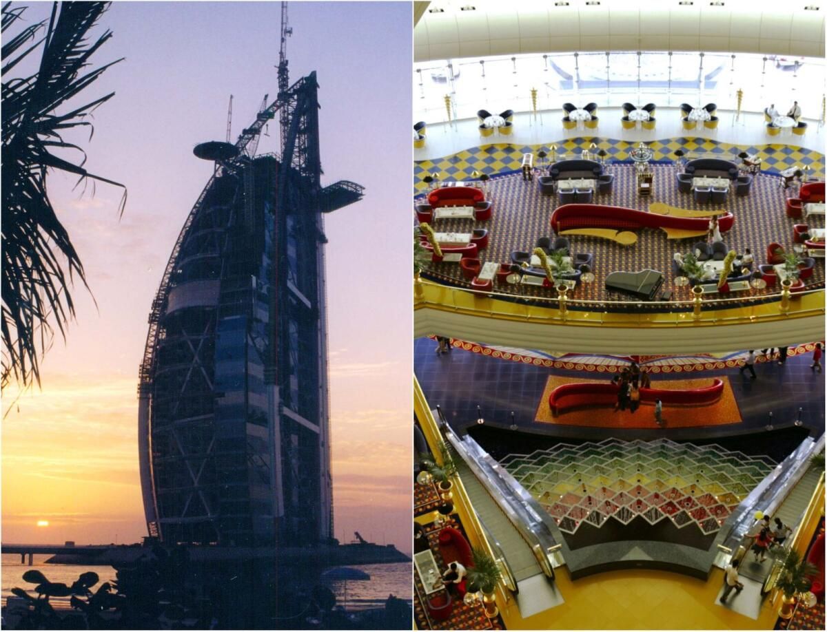 Bakın: Burj Al Arab, 25 Yıl Önce BAE Ulusal Günü Arifesinde Kapılarını Halka Açtığında