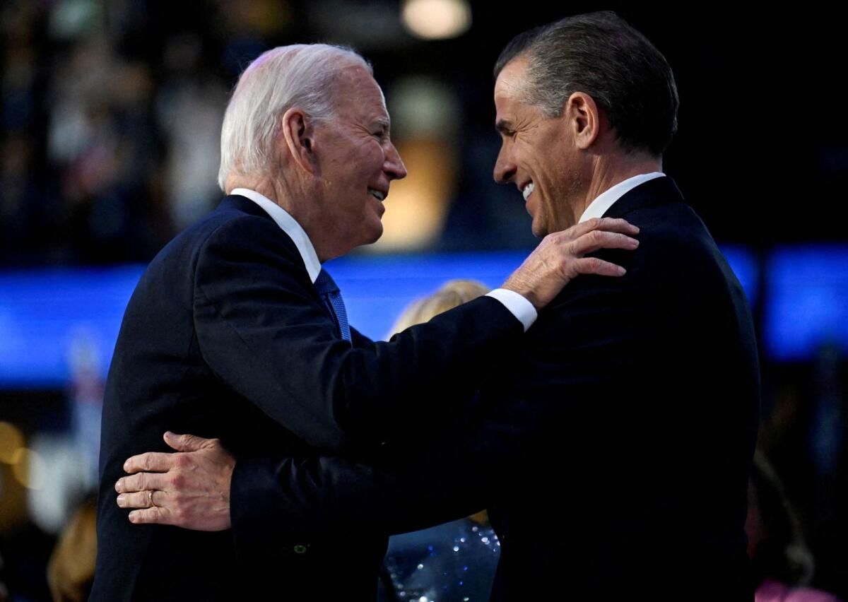 Biden, Oğlu Hunter'ı Affettiğini Söyledi