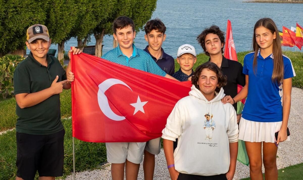 ABD'li Çocuklar BAE Şampiyonası Al Hamra Golf Kulübü'nde Sona Ererken Yarının Yıldızları Parlamaya Başladı