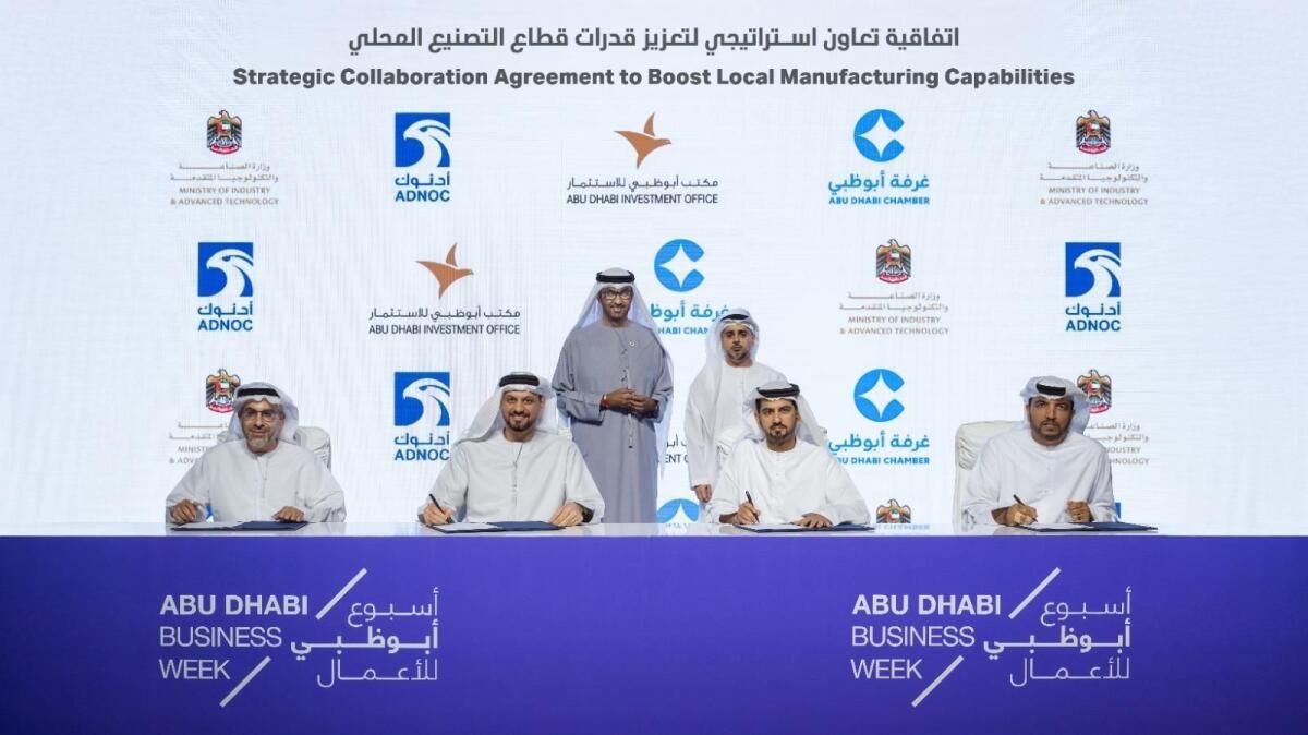 Adnoc, Yerel Üretim Yeteneklerini Artırmak için Yerel ve Federal Kuruluşlarla Ortaklık Kurar