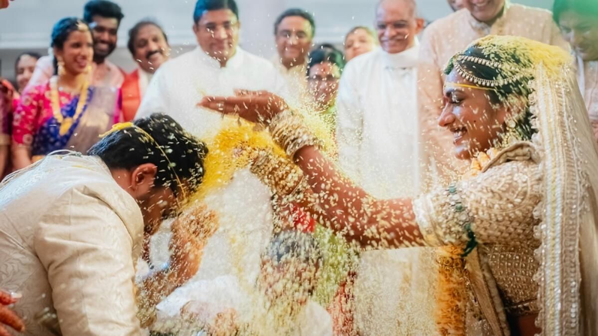 Bakın: Pv Sindhu Haydarabad işadamları Venkata Datta Sai ile Evlendi