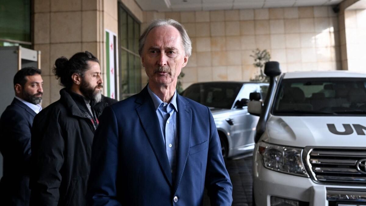 BM Suriye Elçisi Geçiş Sonrası 'Özgür ve Adil Seçim' Çağrısında Bulundu