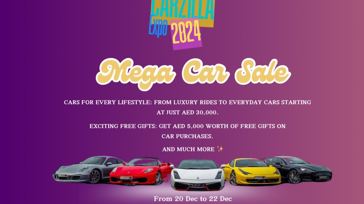 Carzilla Expo 2024'e Hazırlanın: Dubai'nin ilk ve En Büyük Bayram Arabası Satışı Burada!