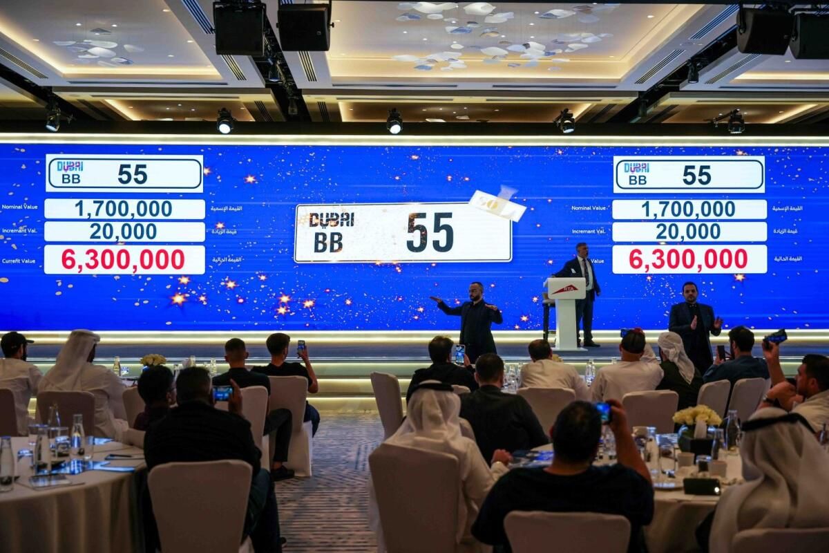 Dubai Rta Nets, Plaka Açık Artırmasında 81 Milyon Dh'lik Gelir Kaydetti