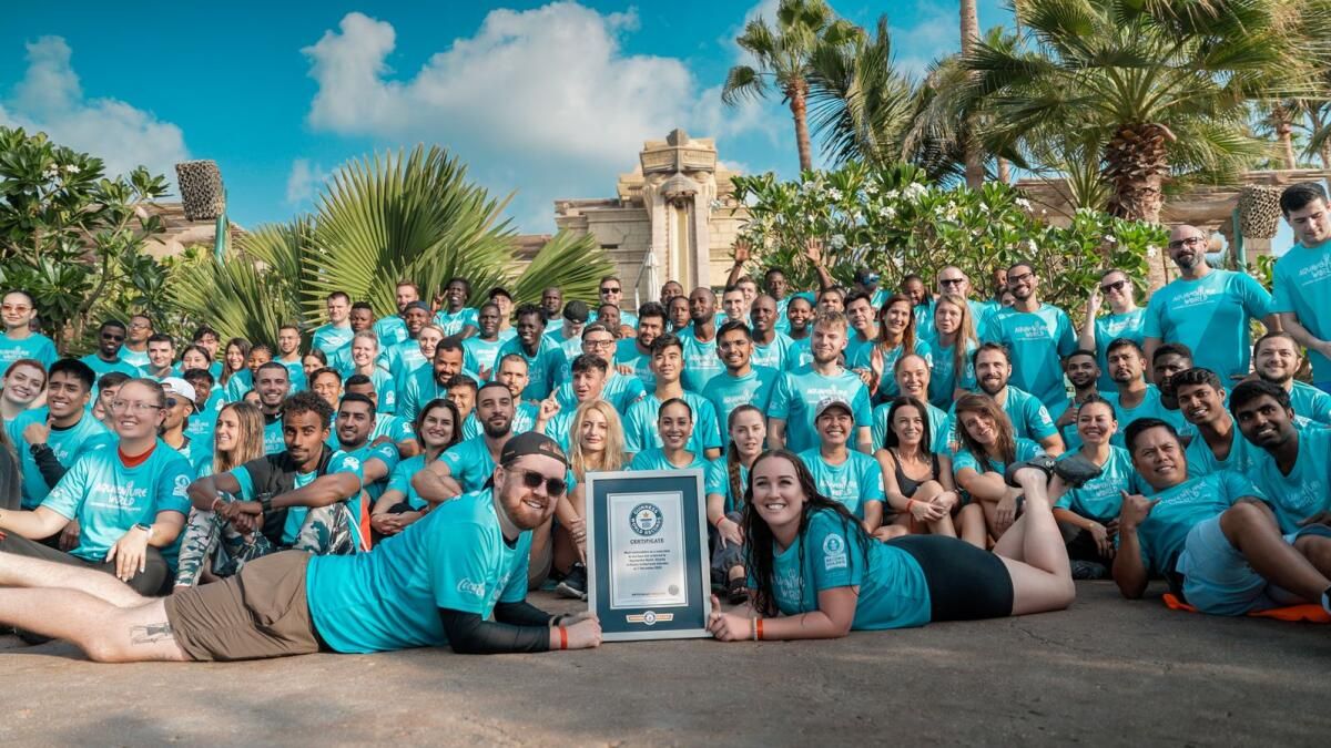 Dubai: Su Parkı Yeni Guinness Dünya Rekorunu Kırdı
