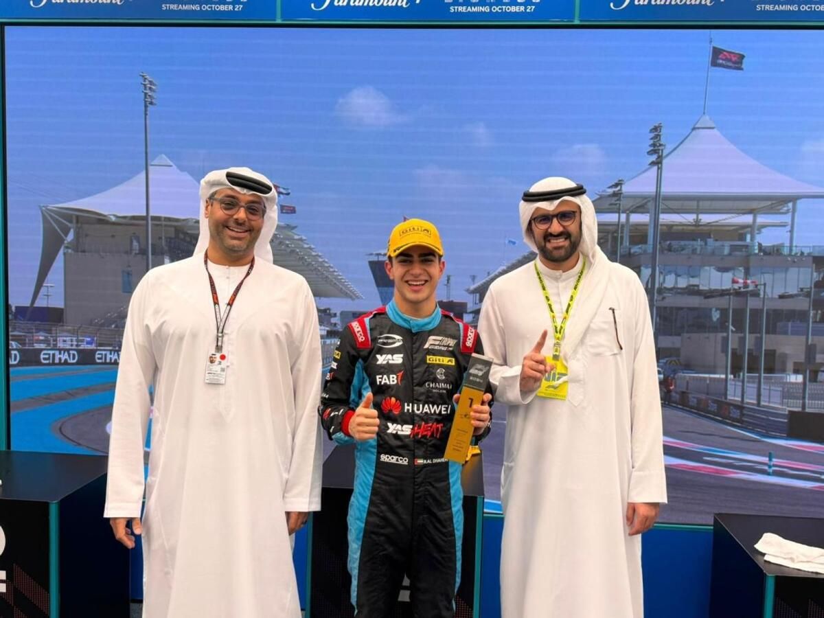 Emirlik Pilotu Al Dhaheri, F4 Kariyerini Abu Dabi Gp'sinde Tamamladı