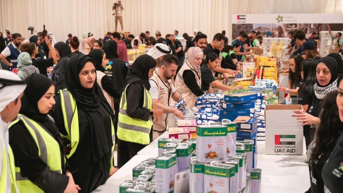 BAE, 2023'te Savaşın Patlak Vermesinden Bu Yana 3 Milyar Dh'nin Üzerinde Yardımla Gazzeli Bağışçılar Listesinin Başında Yer Alıyor