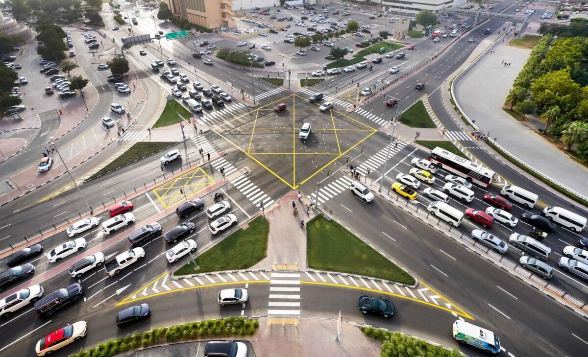 Dubai: Bu Kavşakta Akşamın Yoğun Olduğu Saatlerde Trafik Gecikme Süresi Yaklaşık %50 Azaldı