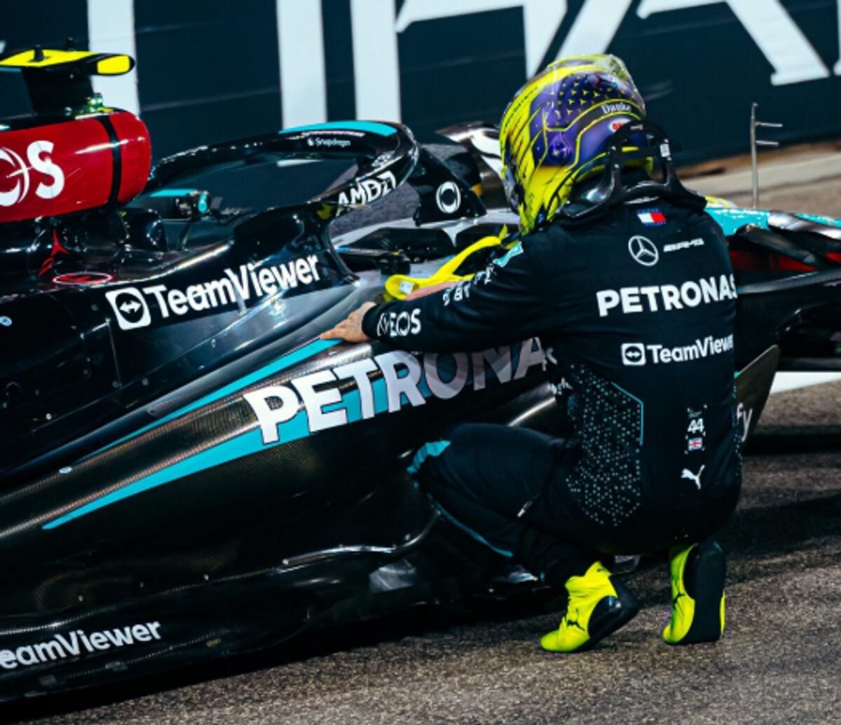 Abu Dabi: Formula 1'den Lewis Hamilton, Mercedes için Final Yarışında Dördüncü Oldu