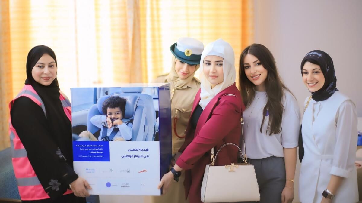 Dubai: BAE Ulusal Günü için Yenidoğanlara Hediye Edilen 450 Ücretsiz Araba Koltuğu