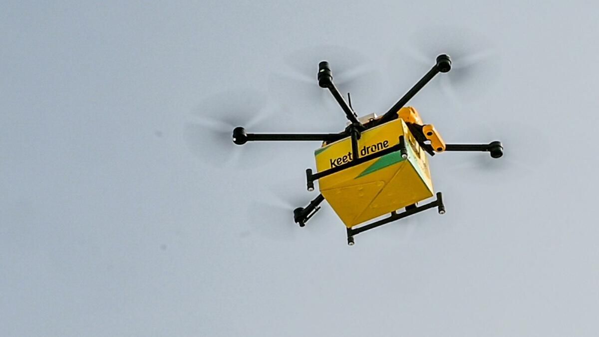 Dubai, Türünün İlk Drone Teslimat Hizmetlerini Başlattı