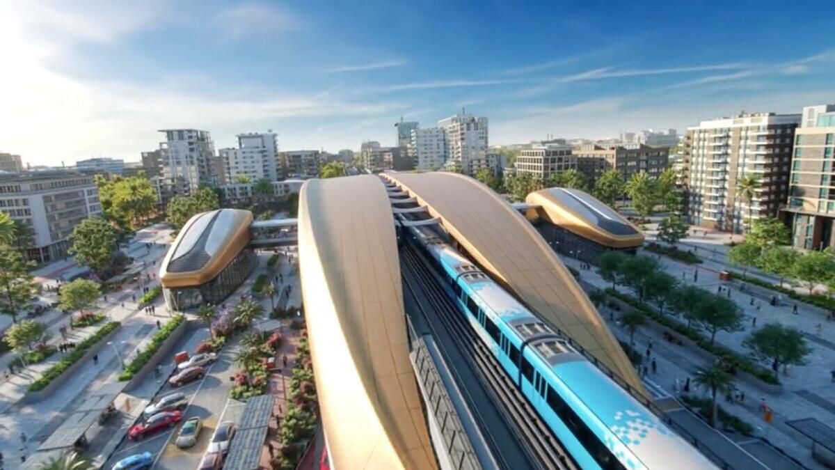 Her Trende Yaklaşık 1.000 Yolcuya Uyacak Şekilde Tasarlanan Dubai Metrosu Mavi Hattı: En iyi Rta Yetkilisi