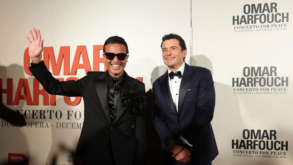 Hollywood'dan Emirlikler'e: Omar Harfouch ve Orlando Bloom, Dubai'yi 'Barış Konçertosu' ile Aydınlatıyor