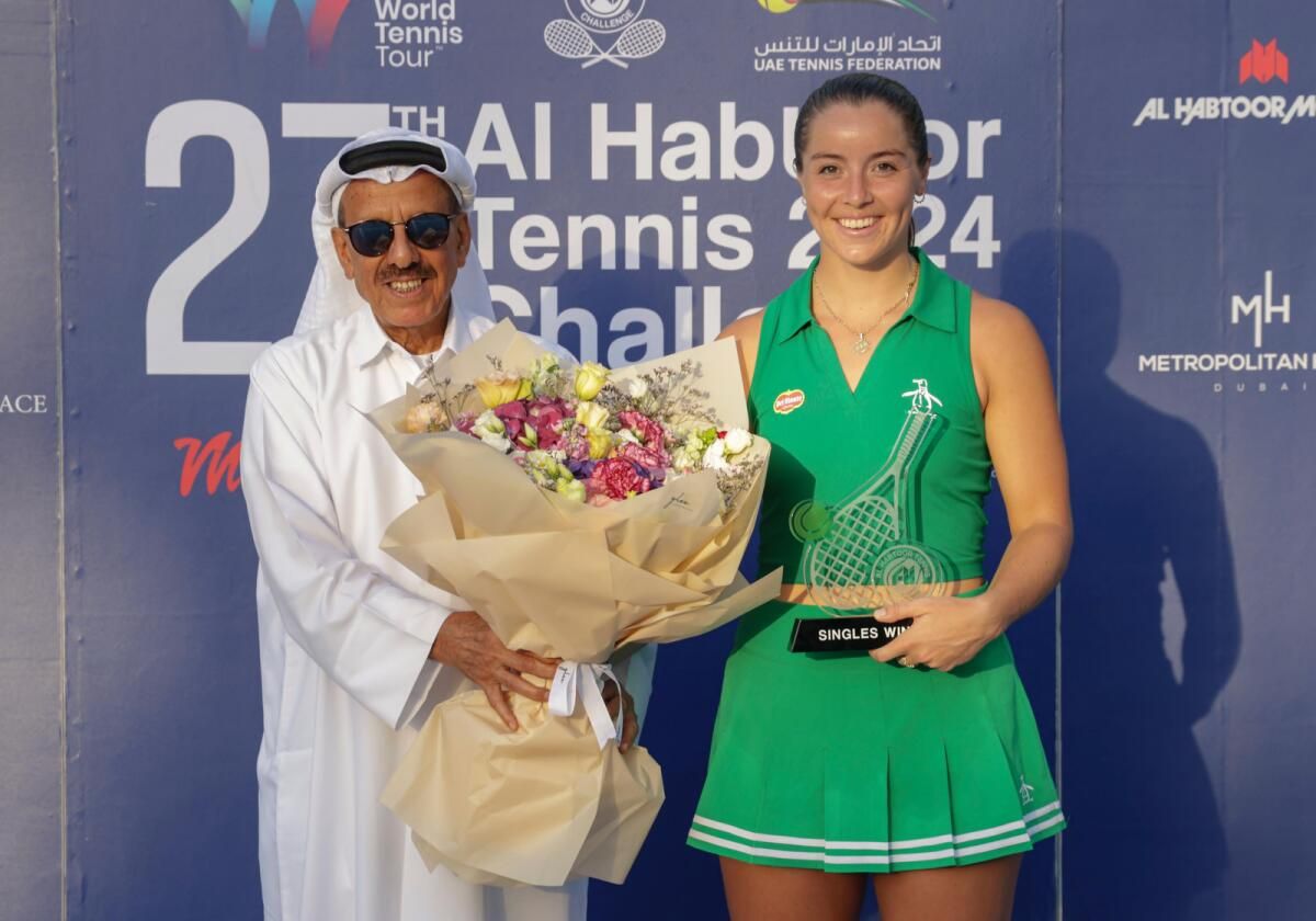İngiliz Tenis Yıldızı Ahtc Şampiyonluğunu Kazandıktan Sonra Dubai'ye Geçti