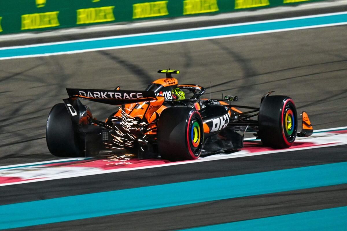 Abu Dabi F1 Gp'si: Lando Norris Pole Pozisyonunu Aldı