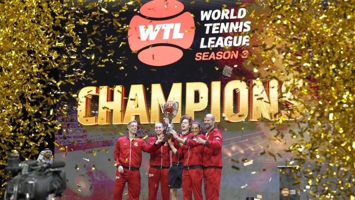Oyun Değiştirenler Şahinler Dünya Tenis Ligi 3. Sezon Şampiyonlarını Taçlandırdı