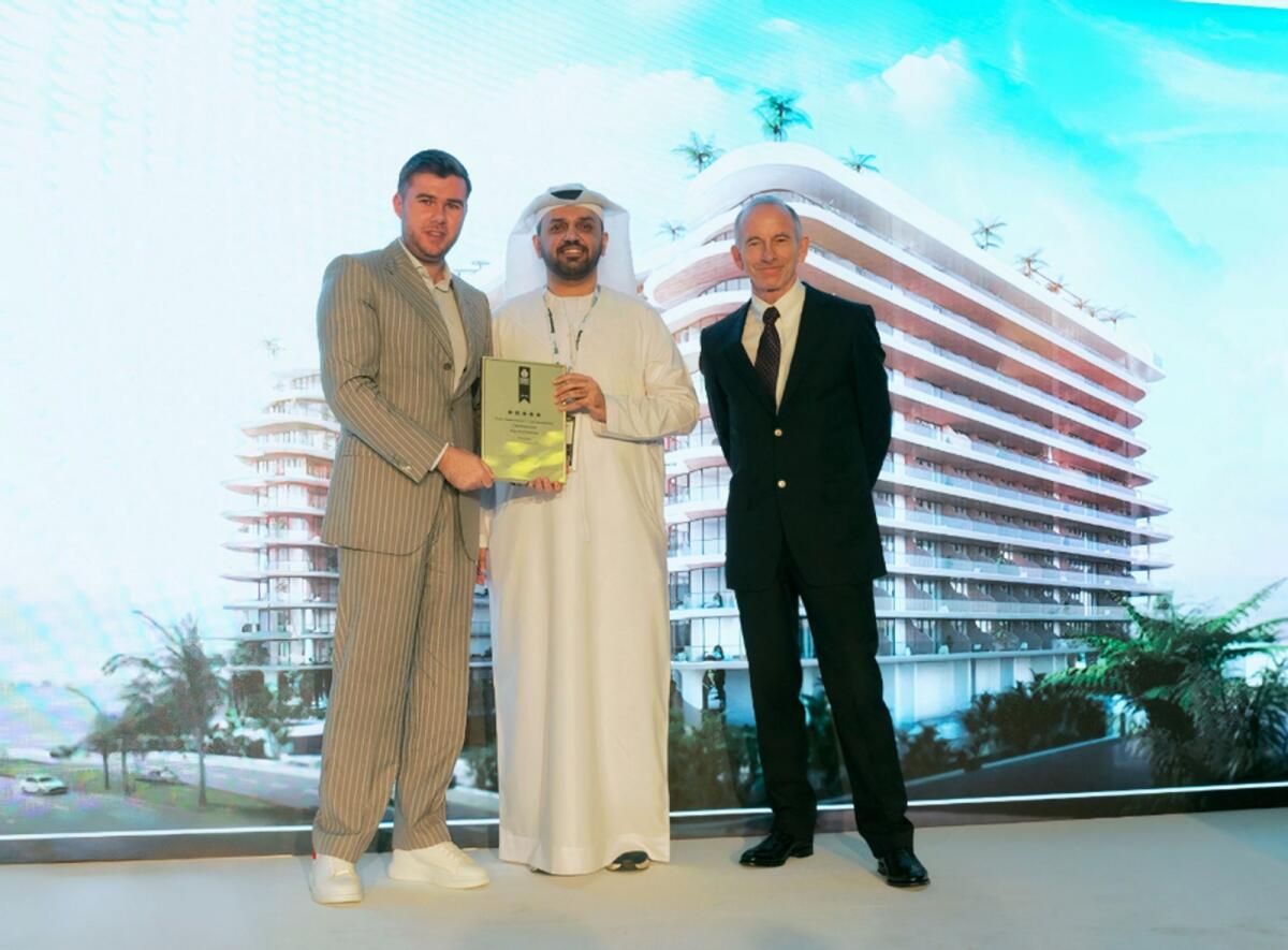 Ras Al Khaimah'daki Dh1 Milyar Manta Körfezi Al Marjan Adası için Büyük Geliştirici Çantaları Ödülü