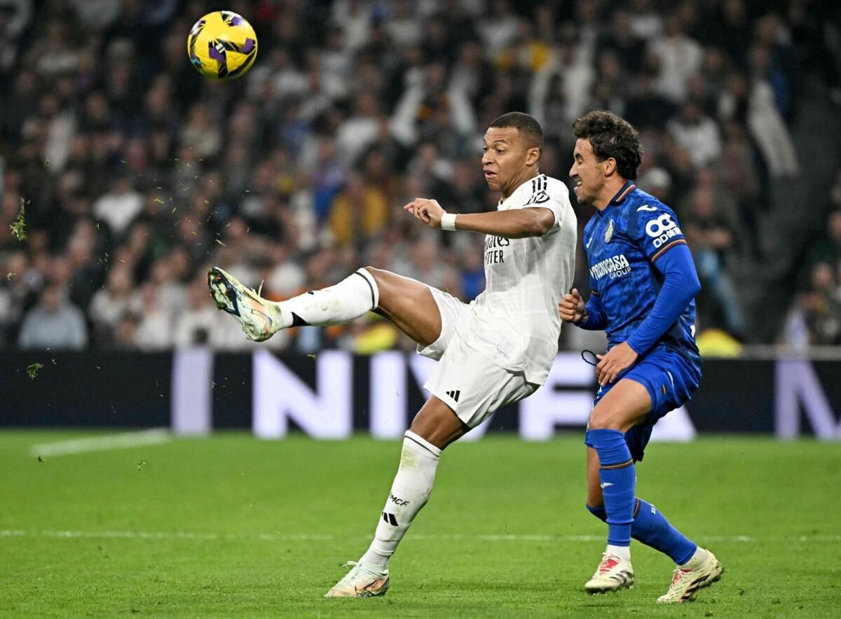 Real Madrid'in Getafe'yi 2-0 Yendiği Maçta Bellingham ve Mbappe Hedefte