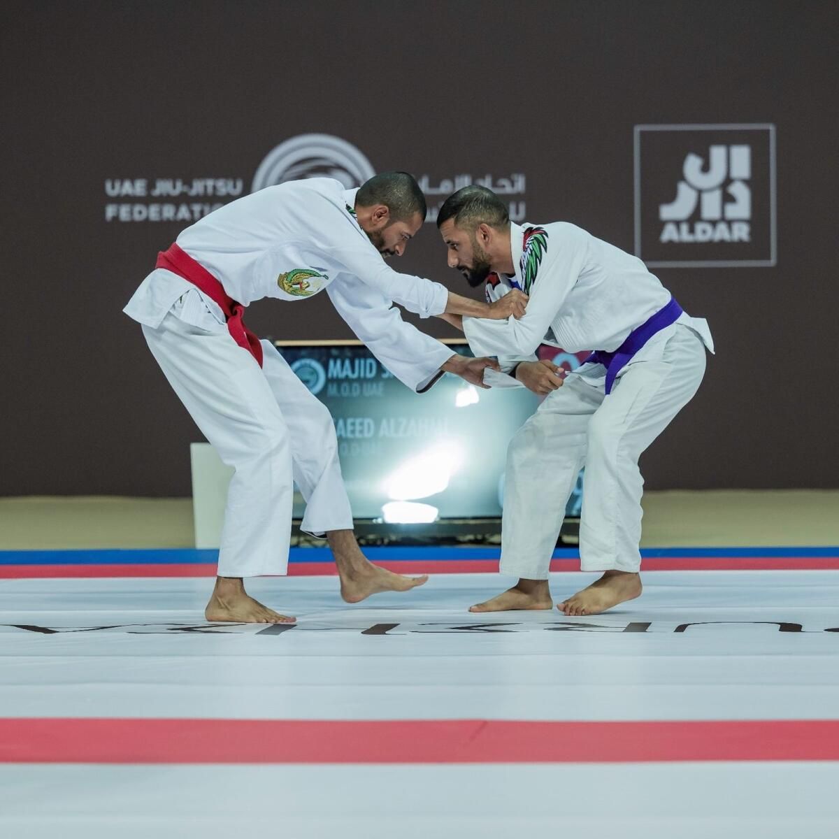 Khaled Bin Mohamed Bin Zayed Jiu-Jitsu Şampiyonası için Sahne Seti