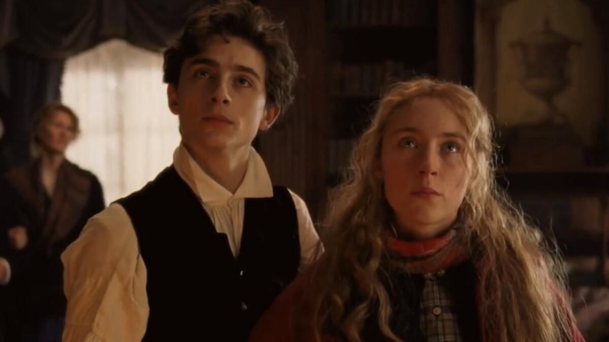 Saoirse Ronan, Timothee Chalamet'i 'Küçük Kadınlar' Setinde Azarladığında