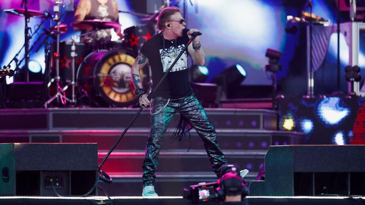 Guns N' Roses 2025'te Abu Dabi'ye Geliyor