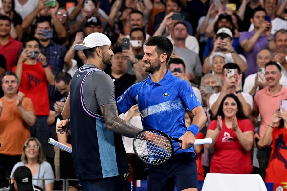 Djokovic ve Kyrgios, Brisbane'de Çiftler Halinde İlk Kez Sahneye Çıktılar