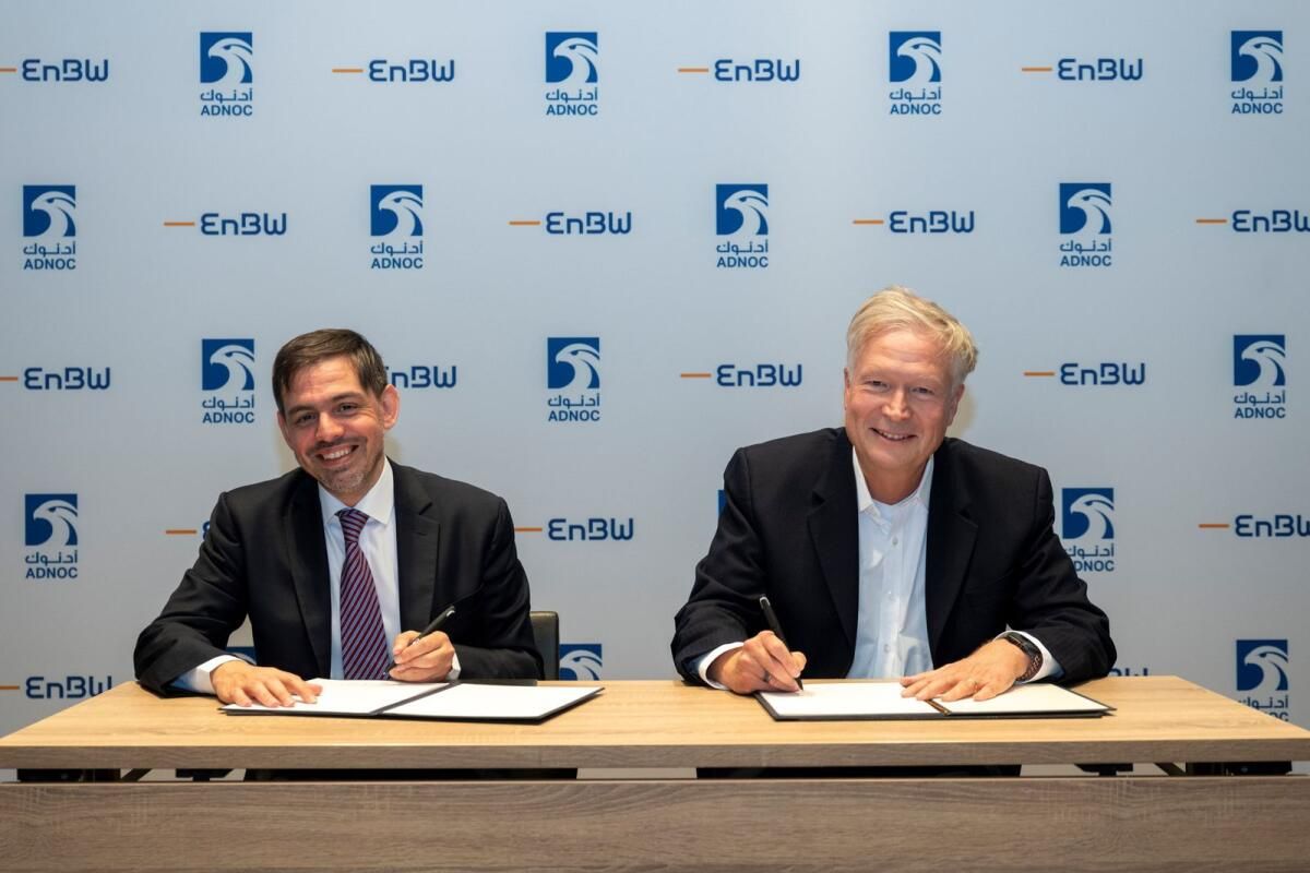 Adnoc, Ruwaıs Lng Projesi için Enbw ile 15 Yıllık 0,6 Mtpa Satış ve Satın Alma Anlaşması İmzaladı