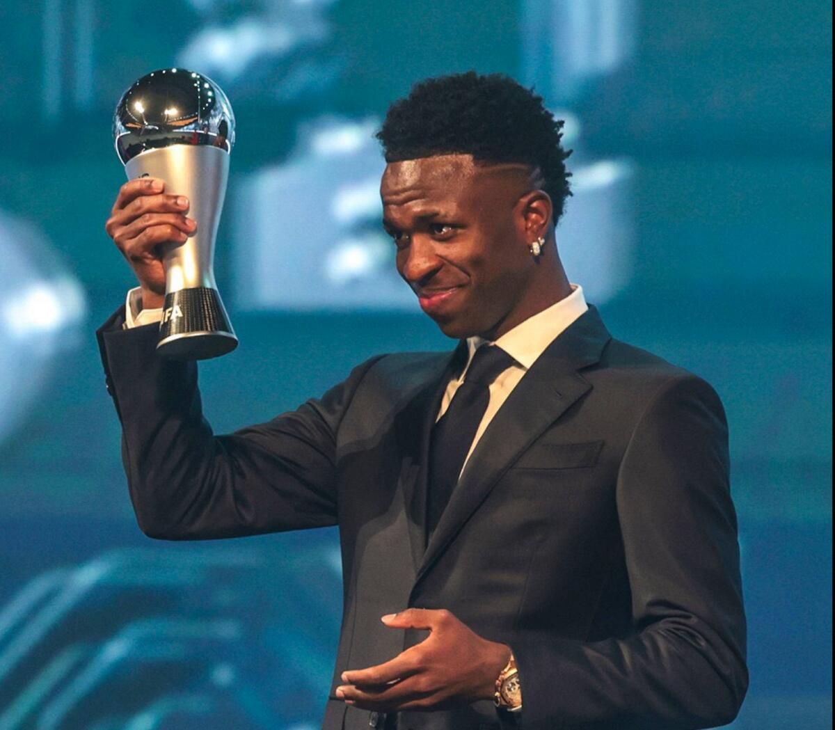 Brezilya ve Real Madrid'li Vinicius Jr, Fıfa Yılın Oyuncusu Seçildi