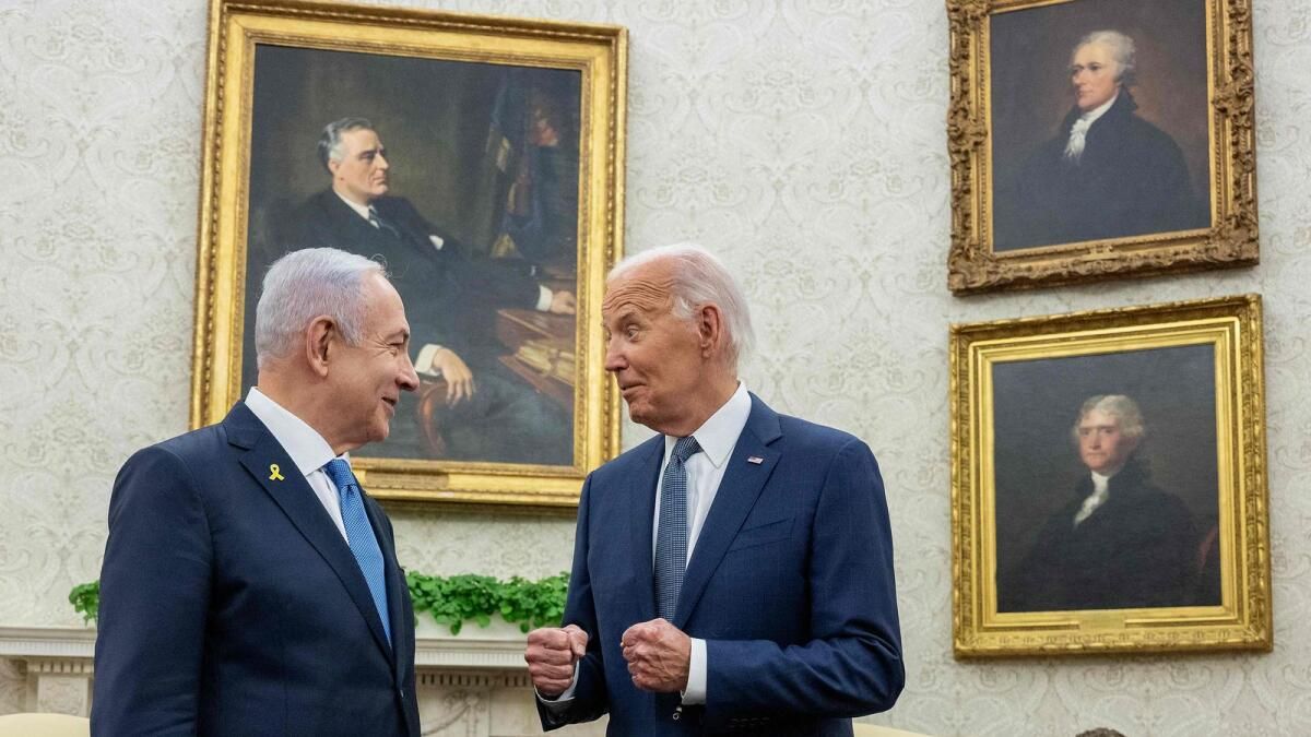 Biden Netanyahu ile Konuştu; Sullivan Rehine Anlaşmasının Çok Yakın Olduğunu Söyledi