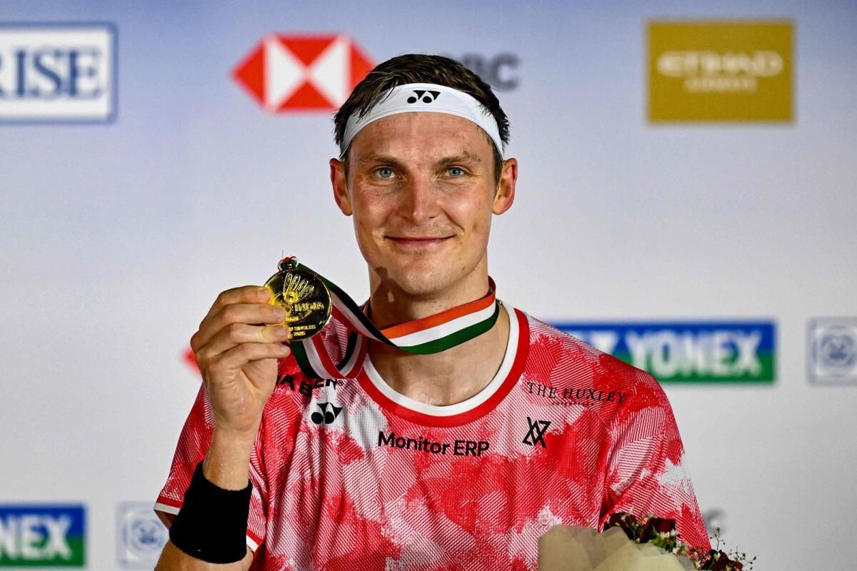 Olimpiyat Şampiyonu Axelsen Rekor Kıran Üçüncü Hindistan Tacını Kazandı