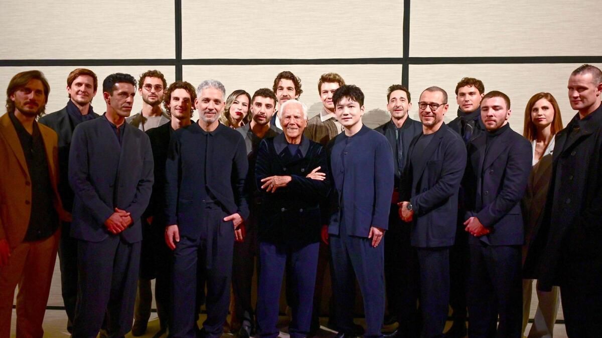 Armani, Milano Moda Haftası'nda 'Güzel Konfor' Görüyor