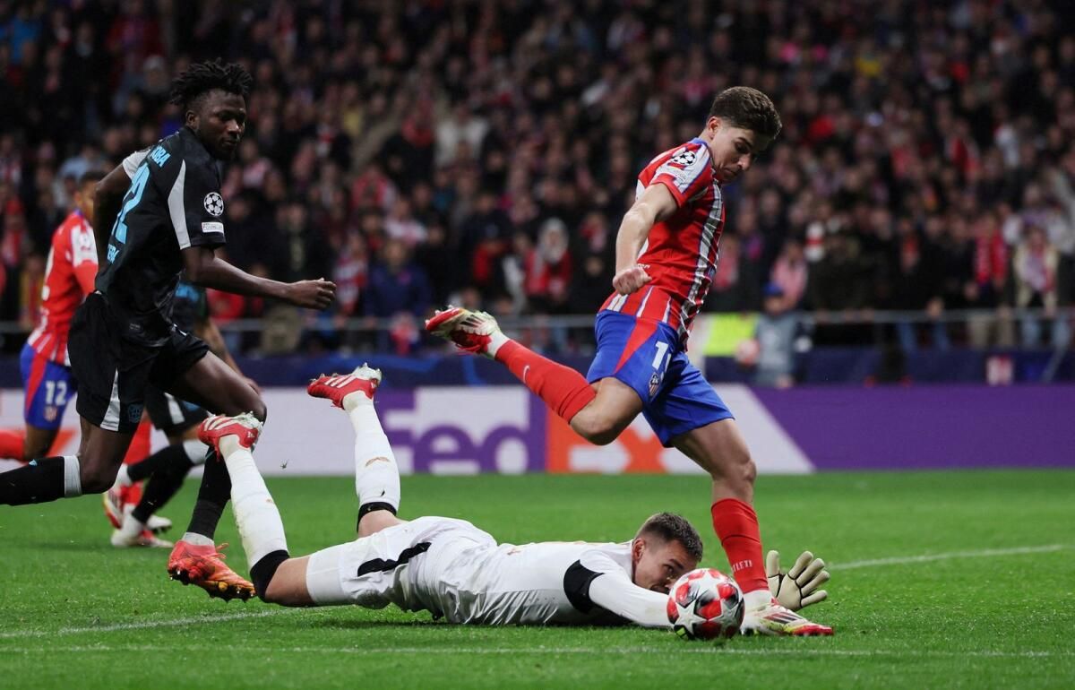 Simeone, 10 Kişilik Atletico'nun Leverkusen'i Yenmedeki Direncinden Memnun Kaldı