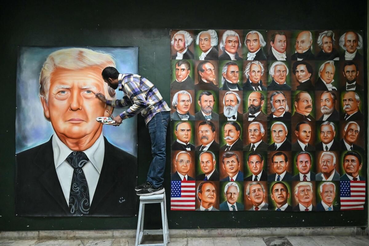 Trump, Açılışı Öncesinde Washington'da Zafer Mitingi Düzenledi