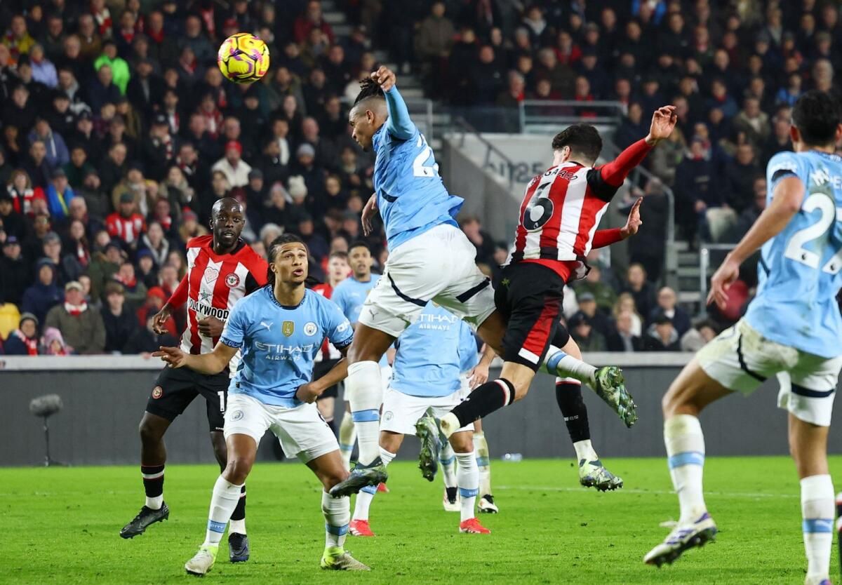 Guardiola, Brentford Tarafından Kaslı Man City Olarak Eksik Oyuncuları Kızdırıyor