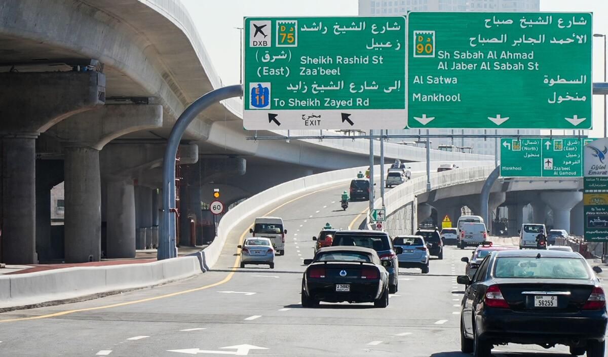 Dubai Trafik Yardımı: Rta, Şeyh Rashid Yolu Üzerinde Yeni 2 Şeritli Köprü Açtı