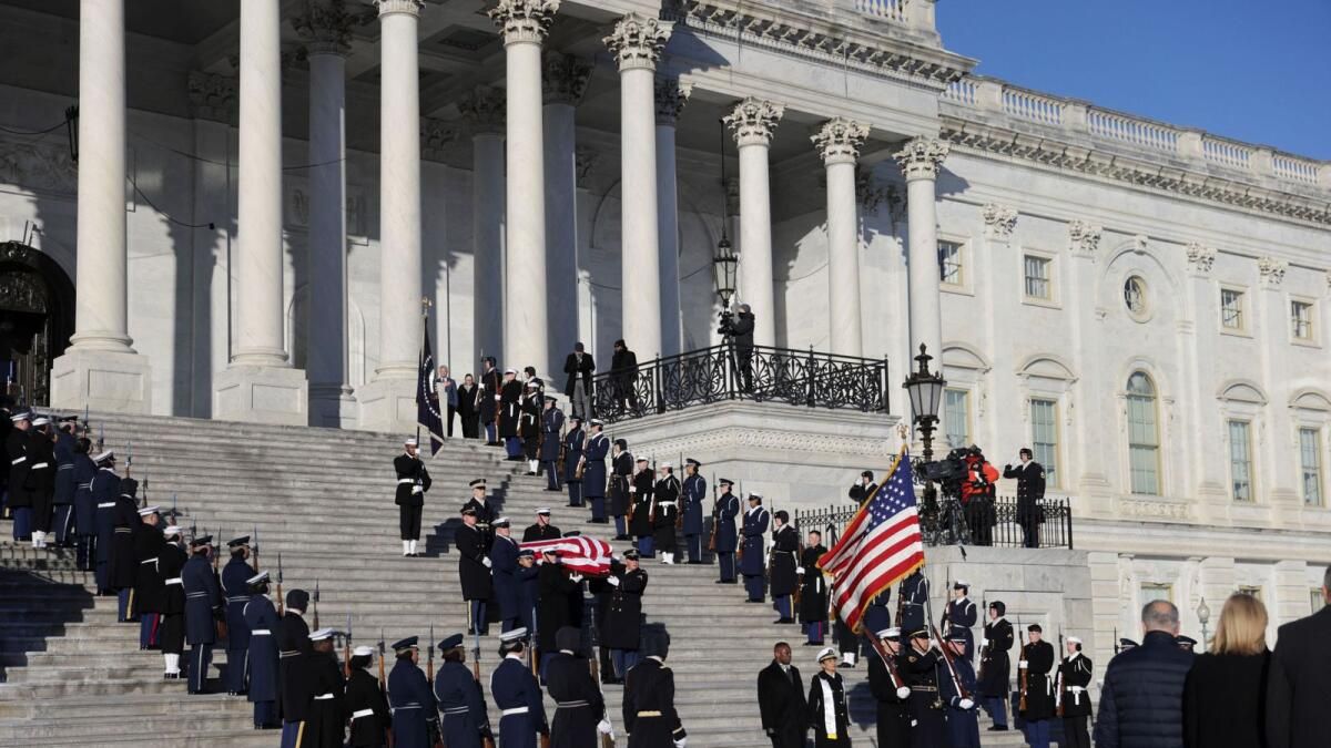 Jimmy Carter, Gürcistan'ın Memleketine Gömülmeden Önce Eyalet Cenazesiyle Onurlandırıldı