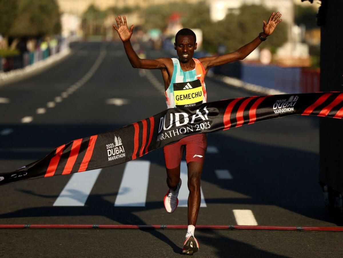 Etiyopyalı Debutant Bute Gemechu Dubai Maratonu'nu Kazandı