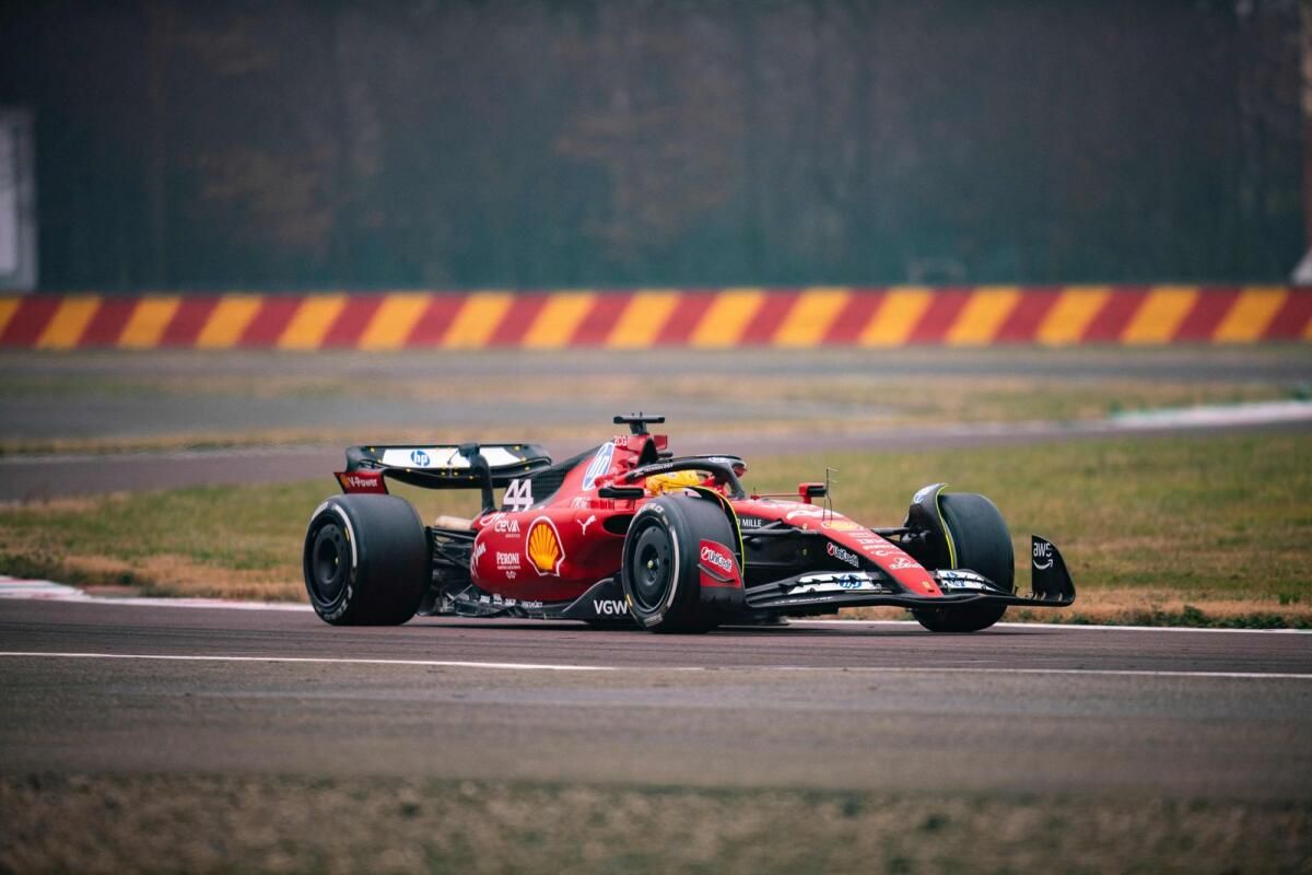 Ferrari Barcelona Testi Sırasında Kaza Yaptıktan Sonra Hamilton Zarar Görmedi