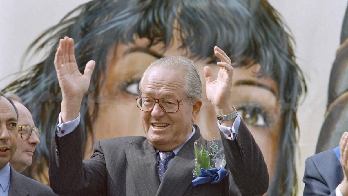 Fransız Aşırı Sağcı Jean-Marie Le Pen Öldü