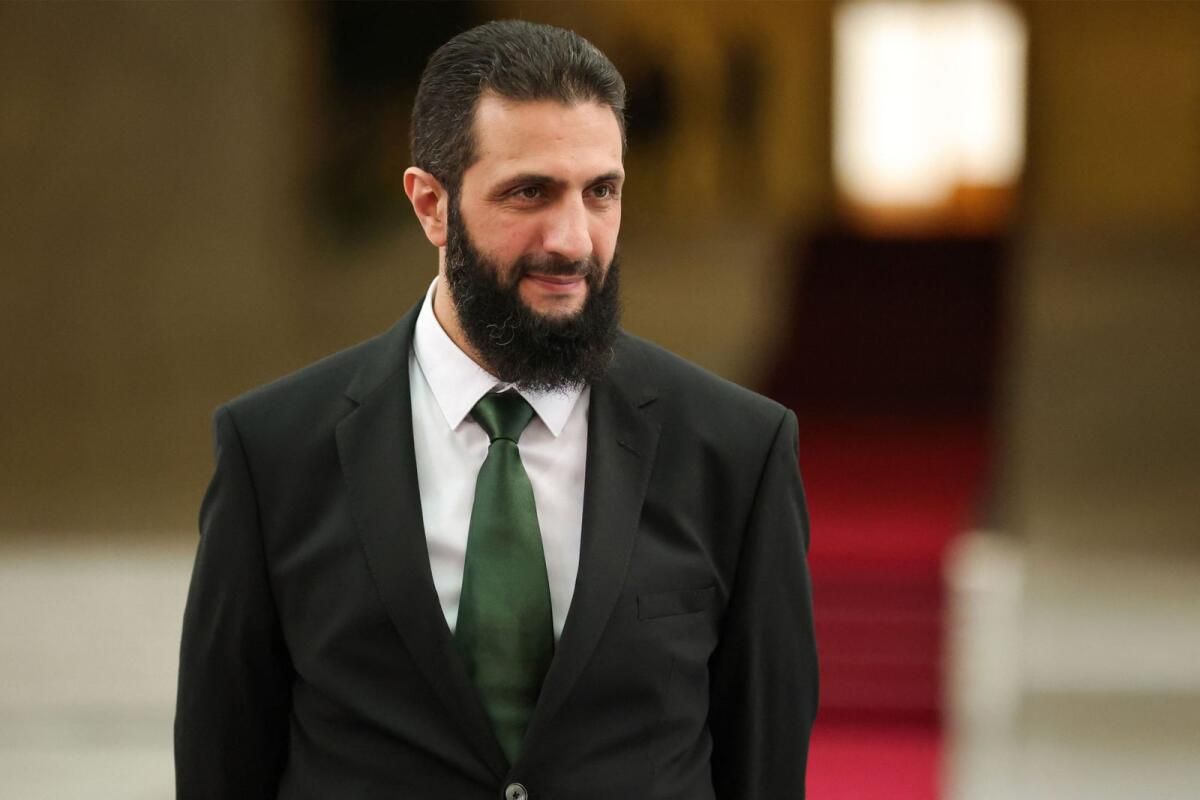 BAE Liderleri Ahmed El Şeraa'yı Suriye'nin Geçici Cumhurbaşkanı Oldukları için Tebrik Etti