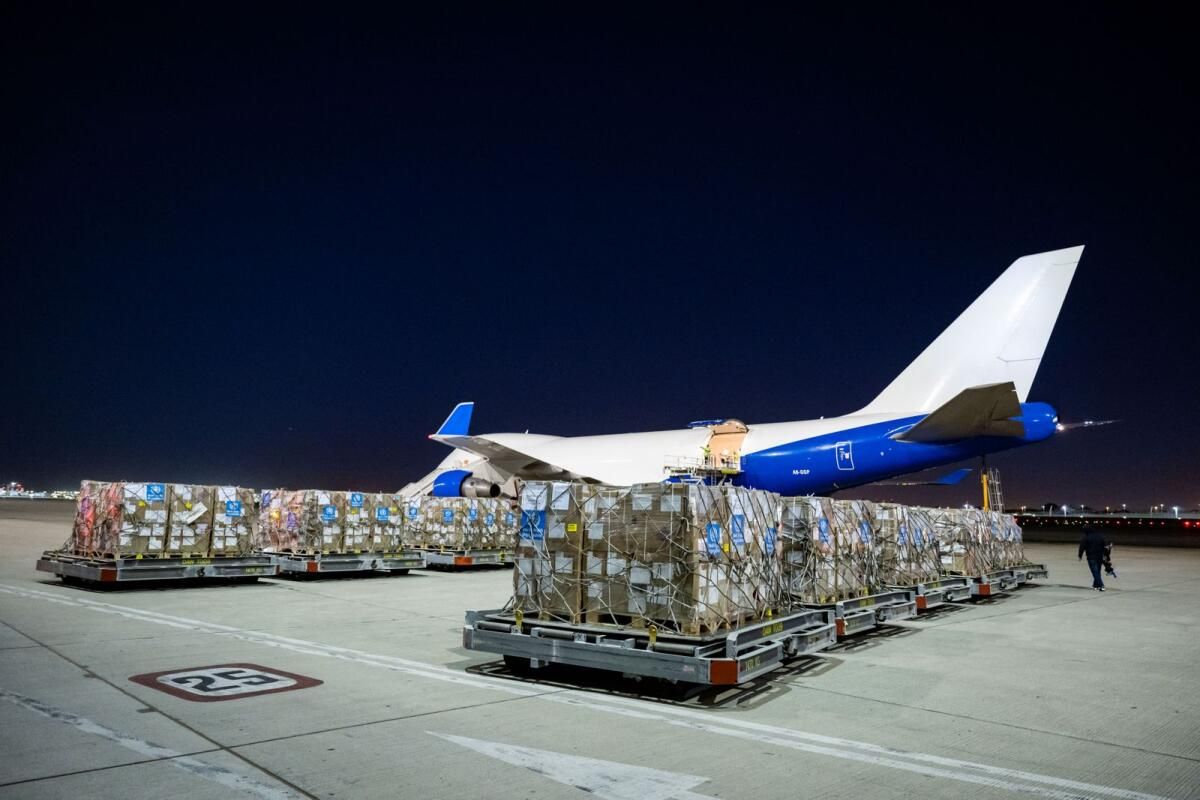 Dubai, Gazze'ye 68 Ton Tıbbi Malzeme Gönderiyor; 9.500 Kişiye Destek için Yardım